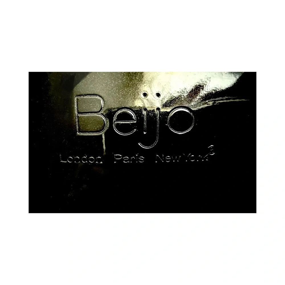 Beijo London Paris New York Vintage Y2K Uptown Black Patent Shoulder Bag - Picture 9 of 13